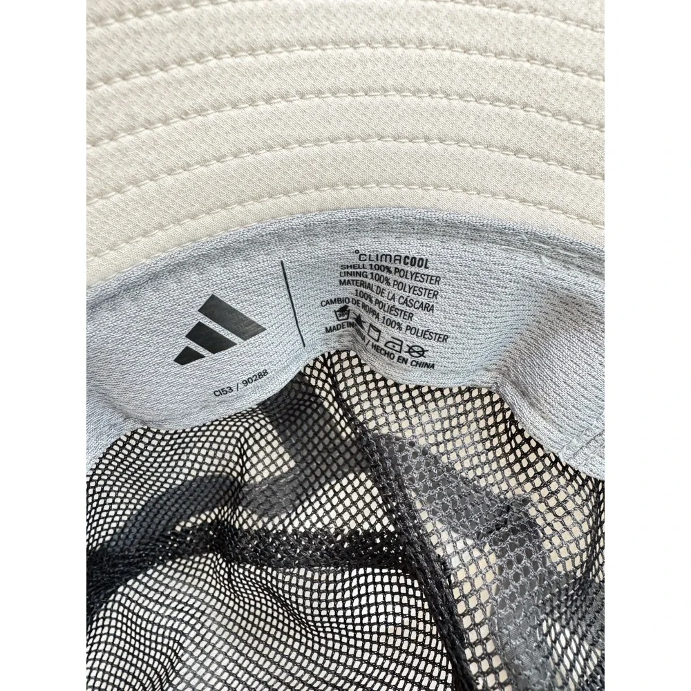 Adidas Mens 50+ Victory 4 Bucket Hat, Wonder Alumina Beige/Black, One Size